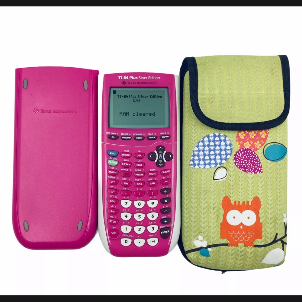 Texas Instrument TI 84 silver series edition